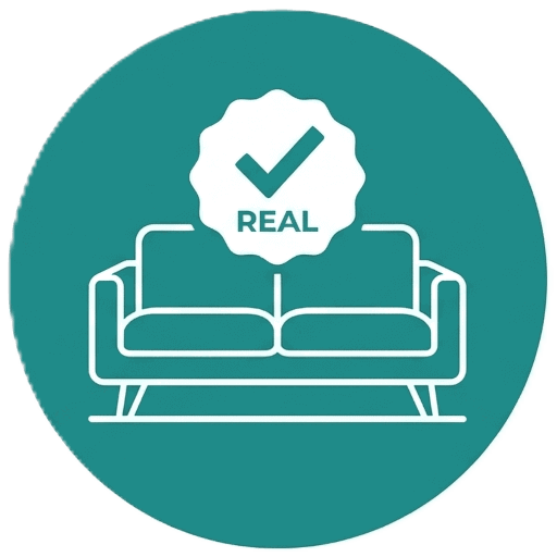 Icono de mobiliario real de catálogo para decoración de casas - Mubli